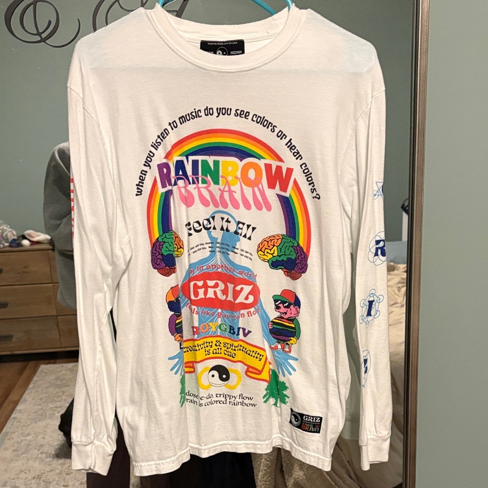 GRIZ Rainbow Brain Long Sleeve